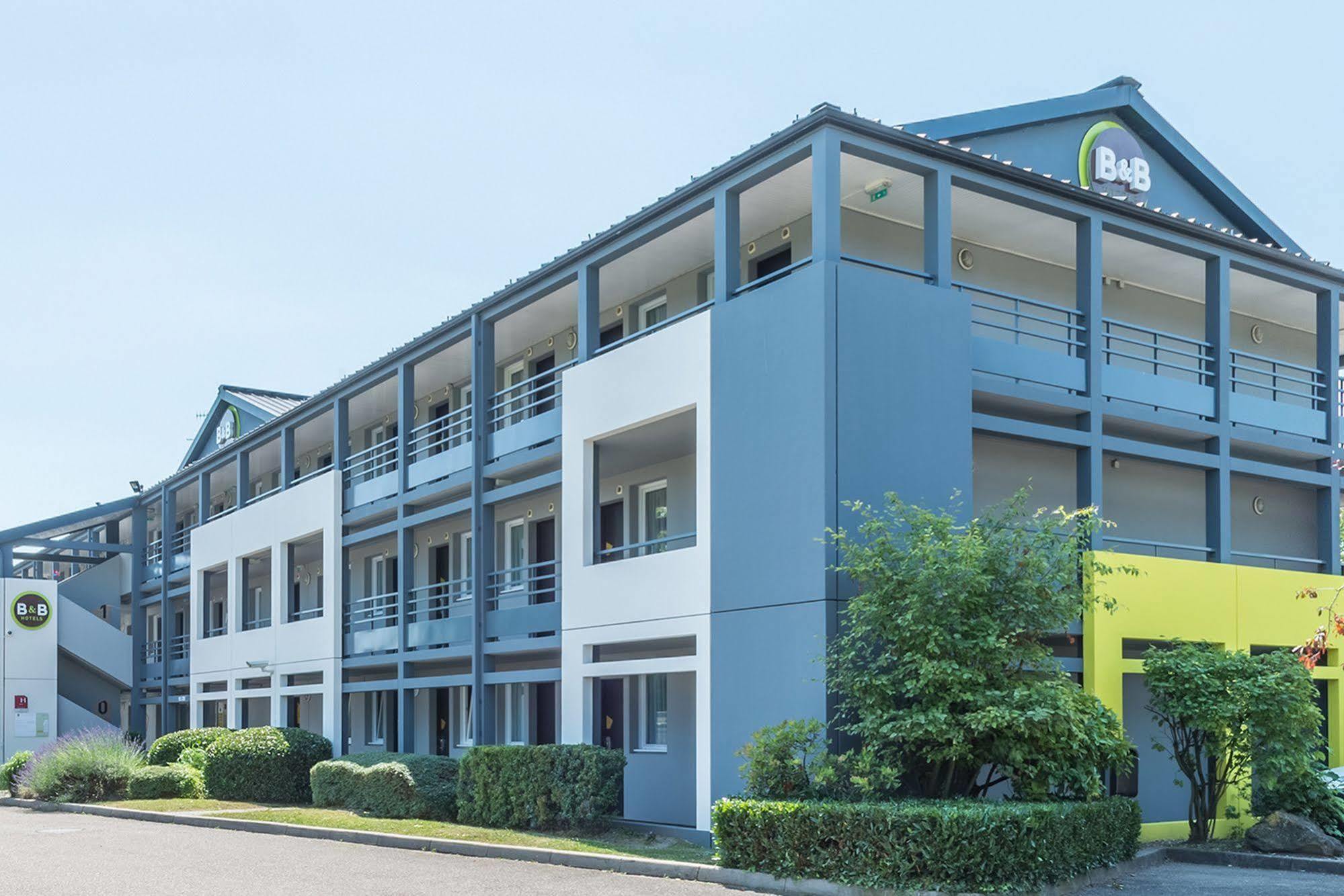 B&B Hotel Troyes Barberey Bagian luar foto
